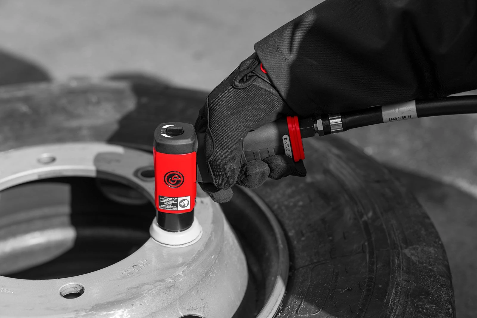 Chicago Pneumatic CP7200S Mini excentrická brúska