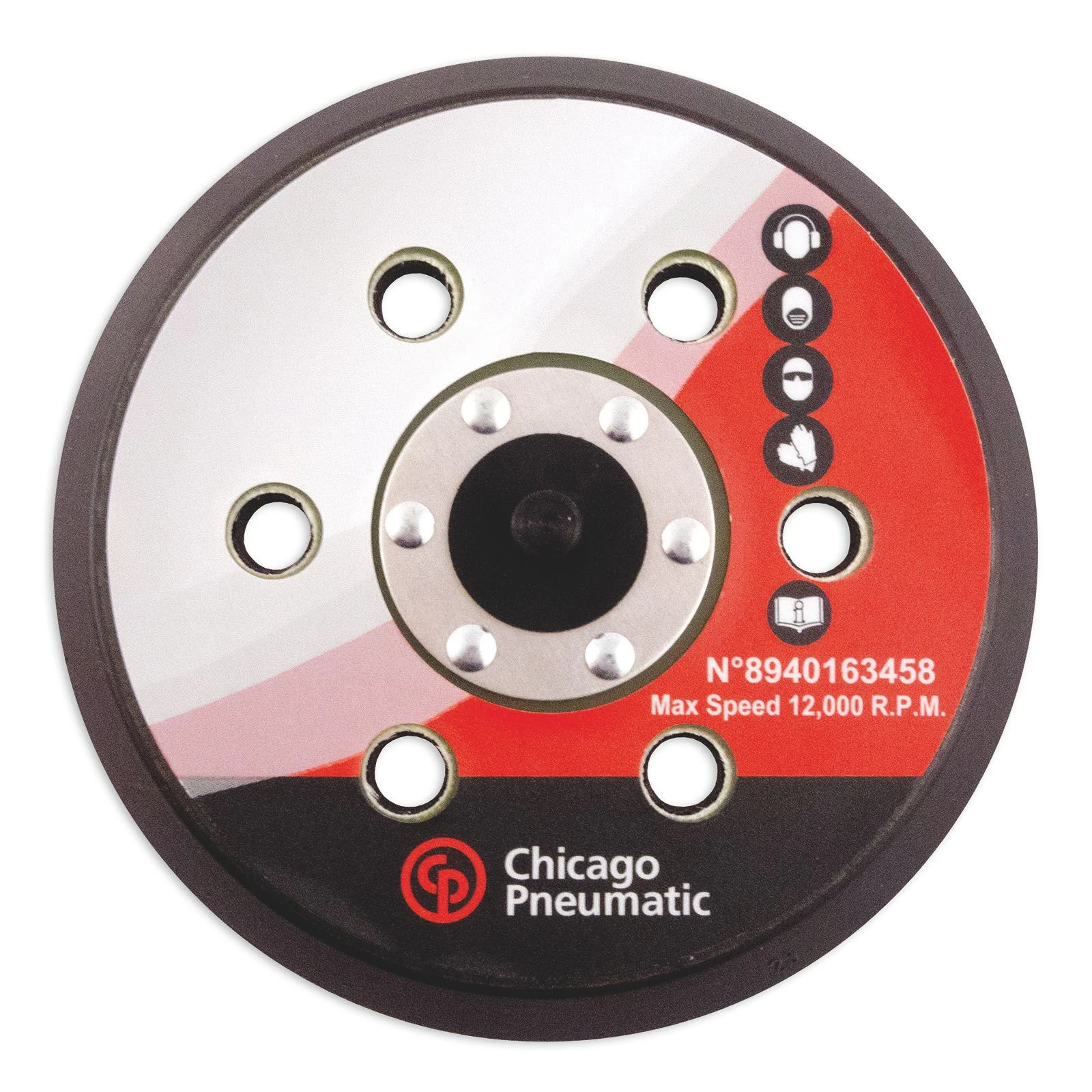 Chicago Pneumatic Podložný tanier 150 mm 7 dier