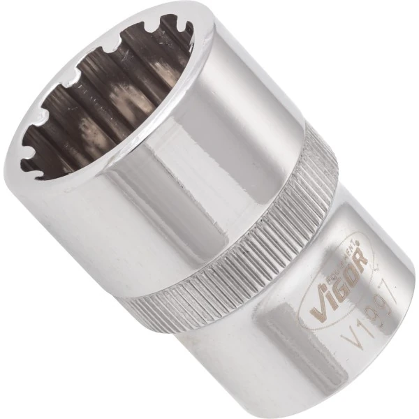 1/2´´ Nástrčná hlavica Multiprofil veľkosť 19 VIGOR V1997