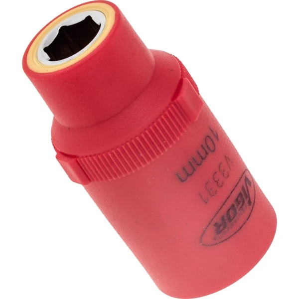 1/2´´ Nástrčná hlavica VDE 6 hranná 10mm VIGOR V3331