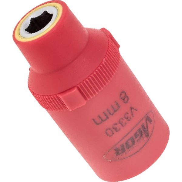 1/2´´ Nástrčná hlavica VDE 6 hranná 8mm VIGOR V3330