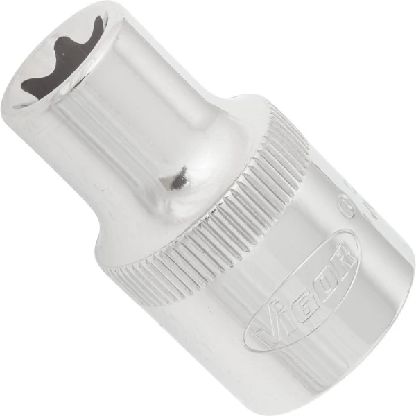 1/2´´ Nástrčná hlavica krátka TORX E12 VIGOR V2732
