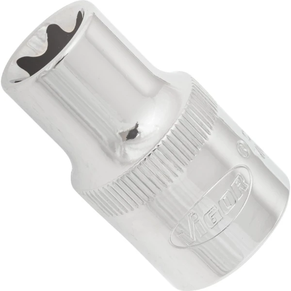 1/2" Nástrčná hlavica krátka TORX E14 VIGOR V2733N