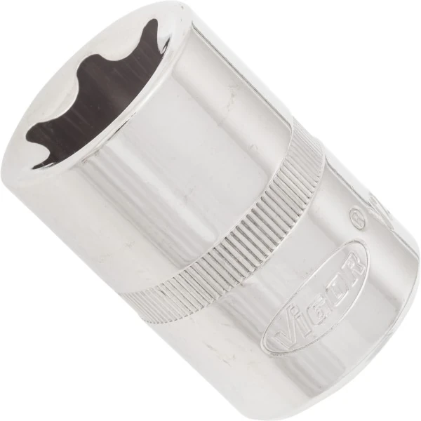 1/2´´ Nástrčná hlavica krátka TORX E24 VIGOR V2592