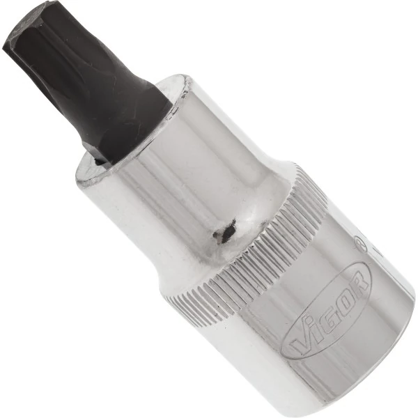 1/2´´ Nástrčná hlavica krátka TORX T50 VIGOR V2157