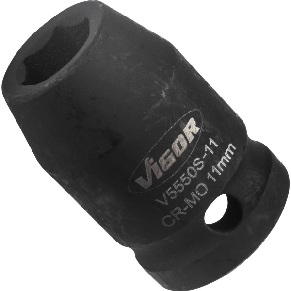 1/2´´ Nástrčná hlavica pre rázový uťahovák, krátka 11mm VIGOR V5550S-11