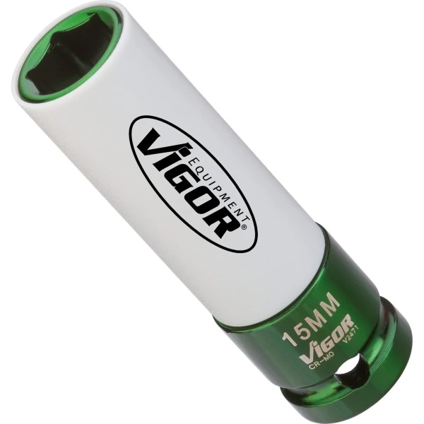 1/2´´ Nástrčná hlavica rázová M15 VIGOR V2471