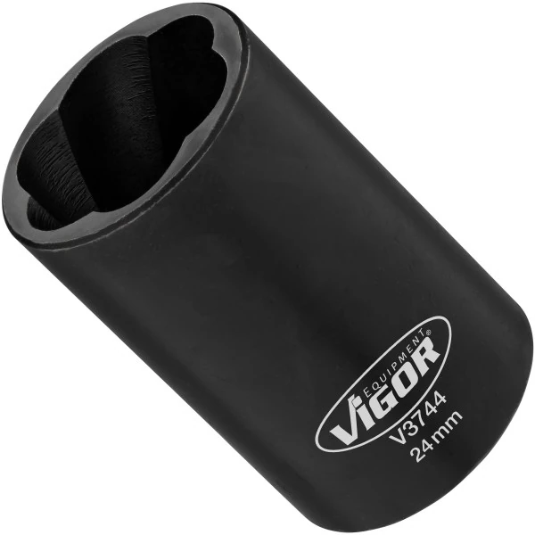 1/2´´ Špirálová povoľovacie nástrčná hlavica 24mm VIGOR V3744
