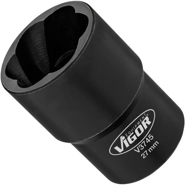 1/2´´ Špirálová povoľovacie nástrčná hlavica 27mm VIGOR V3745