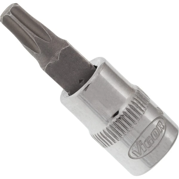1/4´´ Nástrčná hlavica TORX T27 VIGOR V2130