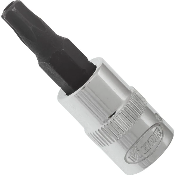 1/4´´ Nástrčná hlavica Torx s dierou T 27 H VIGOR V2141
