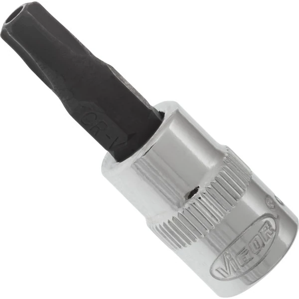 1/4´´ Nástrčná hlavica Torx s dierou T 30 H VIGOR V2142