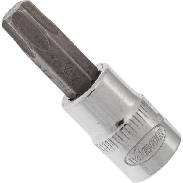 1/4´´Nástrčná hlavica krátka Torx T40 VIGOR V2447