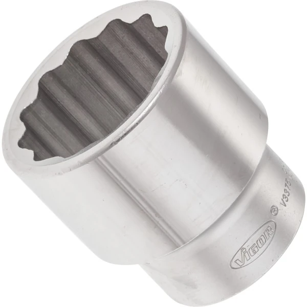 1´´ Nástrčná hlavica krátka 12 hranná 50mm VIGOR V3375