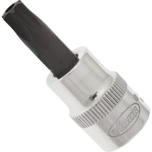 3/8´´ Nástrčná hlavica Torx s dierou T 45 H VIGOR V2194