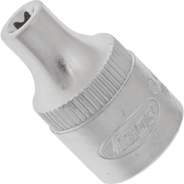 3/8´´ Nástrčná hlavica krátka TORX E5 VIGOR V2725
