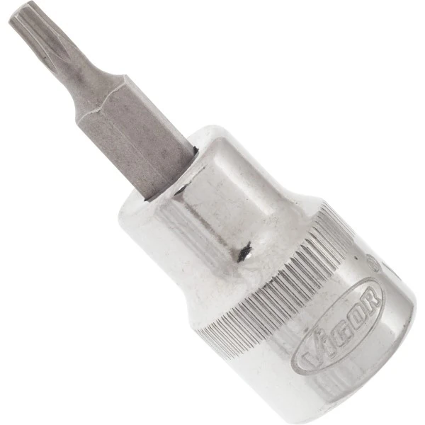 3/8´´ Nástrčná hlavica krátka Torx T15 VIGOR V2303