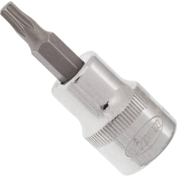 3/8´´ Nástrčná hlavica krátka Torx T25 VIGOR V2301