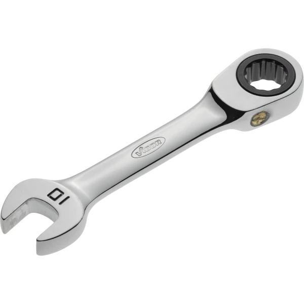 Račňový očkoplochý kľúč, krátke prevedenie 10mm VIGOR V2824