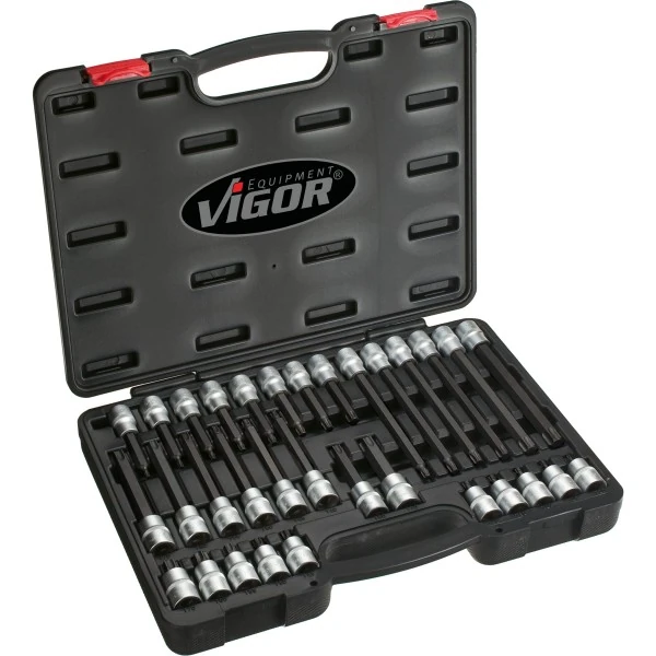 Sada nástrčných hlavíc TORX® 1/2 '' VIGOR V1917