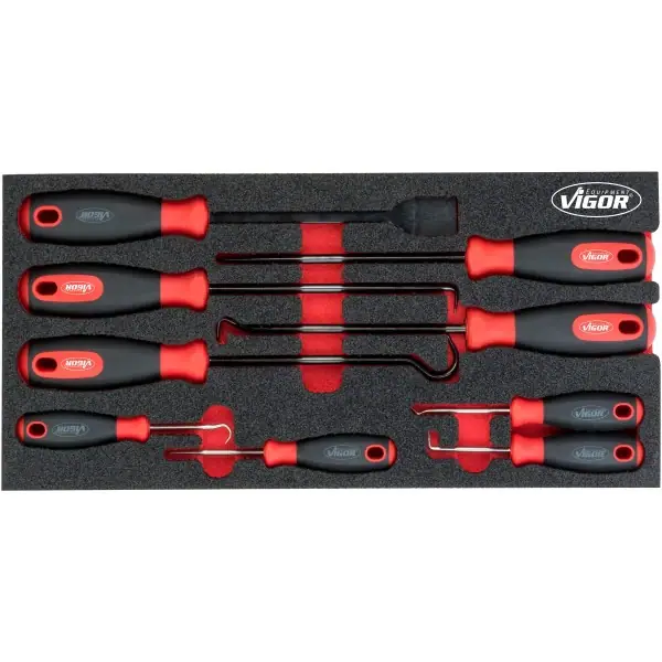Vigor Sada hákov a škrabiek V5070