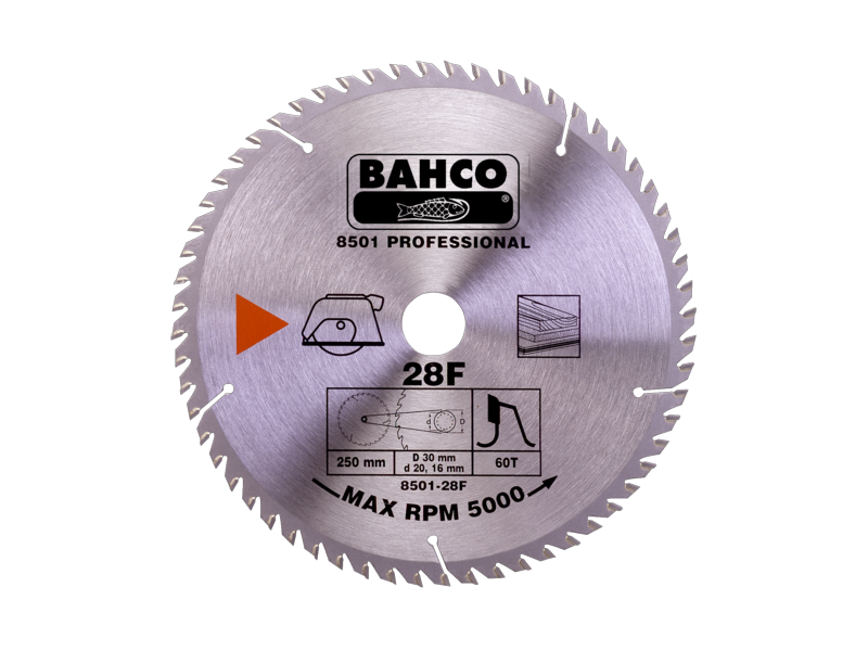 Bahco Kotúč pílový 8501-30F 300x30 - 40Z