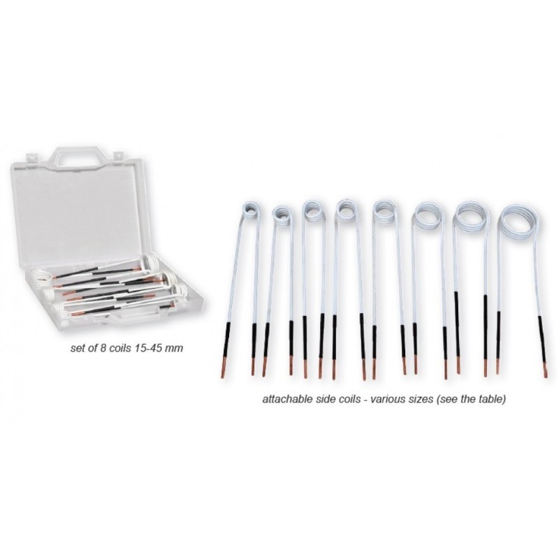 DHI Sada 8 priamych cievok Darwell DHI-SET-8-S