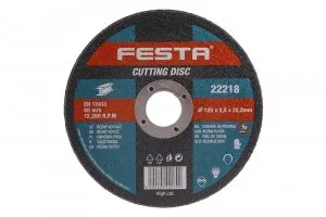 FESTA kotúč rezný kov 125x2.5x22.2   22218