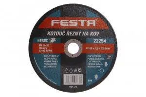 FESTA kotúč rezný kov 180x1.6x22.2   22254