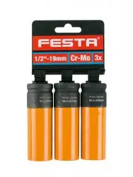 Festa Hlavica 1/2" 19mm na kolesá 3x Cr-Mo 17337