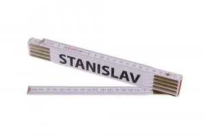 Festa Meter 2 m drevený skladací biely STANISLAV 13423
