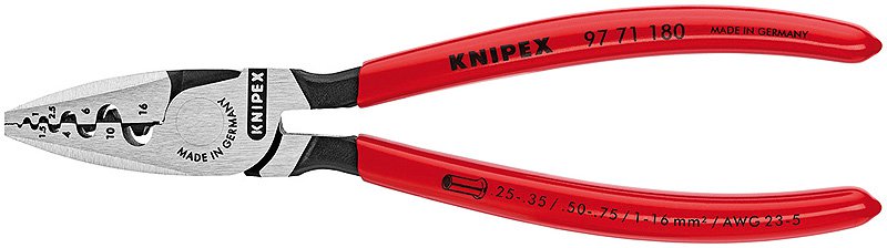 Knipex Kliešte 9771 180 lisovacie 4003773040668