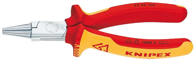 Knipex Kliešte 2206 160 kruhové čeľuste VDE 51830160