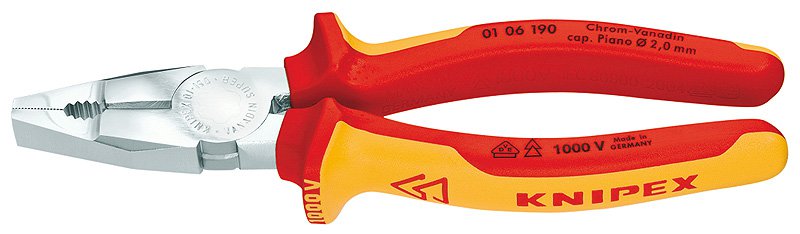 Knipex Kliešte 0106 190 Kombi VDE 51550190