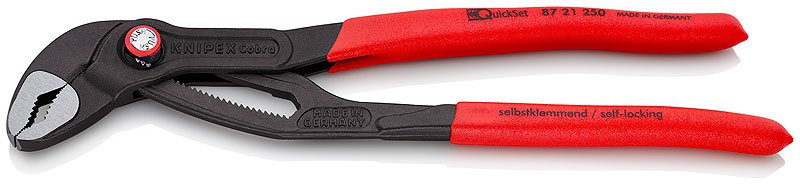 Knipex Kliešte 8721 300 Cobra QuickSet 55931300
