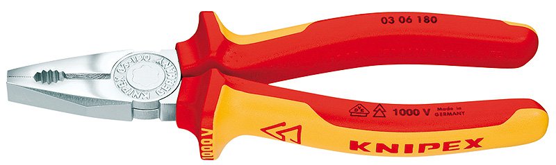 Knipex Kliešte 0306 160 Kombi VDE SB
