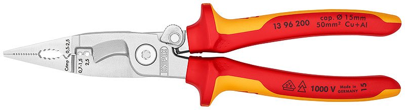 Knipex Kliešte 1396 200 elektroinštalačné 53750200