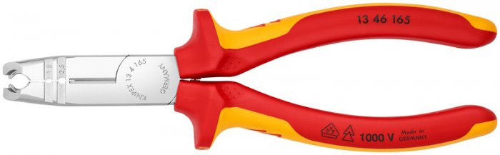 Knipex Kliešťe 1346 165 odizolovacie VDE