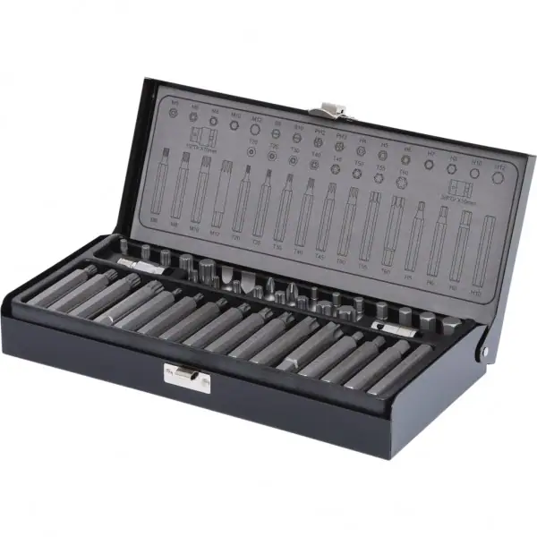 KS Tools 10mm súprava bitov, 42 ks 911.4304