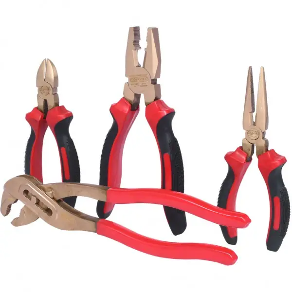 KS Tools BERYLLIUMplus súprava klieští 4-dielna 962.0650