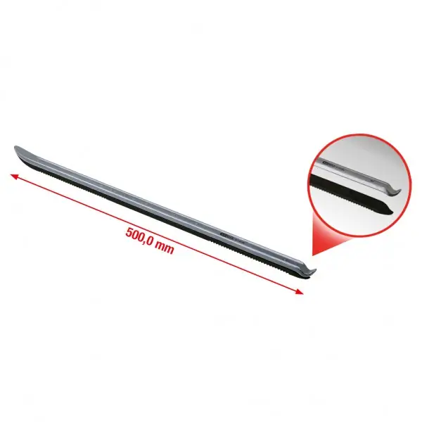 KS Tools Montážna páka na pneumatiky s plastom, 500mm 911.8199