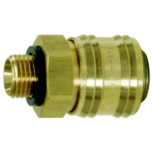 KS Tools Mosadzná spojka s vonkajším závitom, G1/2"AG 515.3482