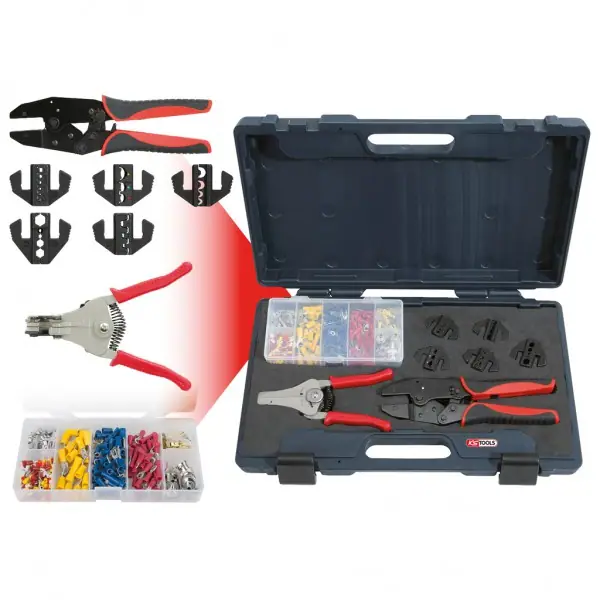 KS Tools Sada automatického lisovacieho náradia, 283-dielna 115.1400