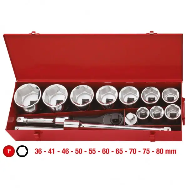 KS Tools Sada nástrčkových kľúčov 1", 14-dielna 911.0815
