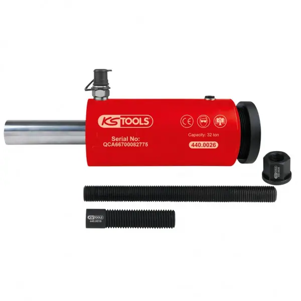 KS Tools Súprava prítlačných a ťažných hydraulických valcov, 32t, 6-dielna 440.0025
