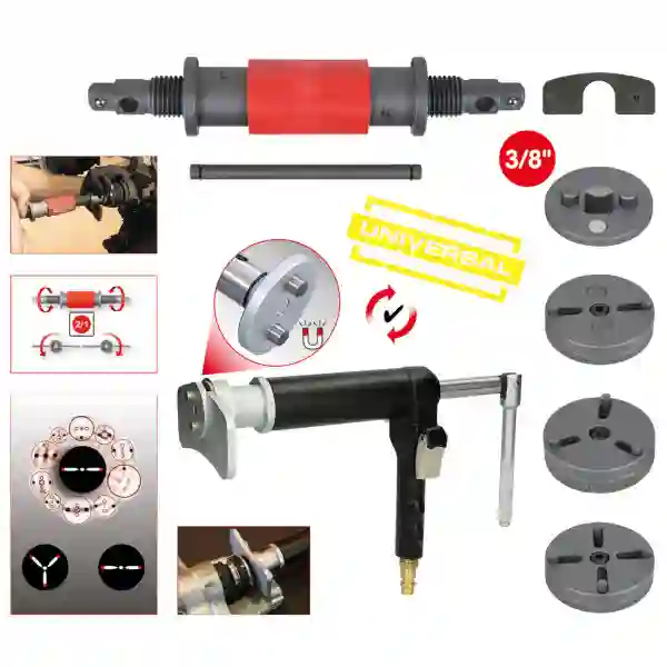 KS Tools Univerzálne tlakové/otočné zariadenie, 8-dielna 150.2440