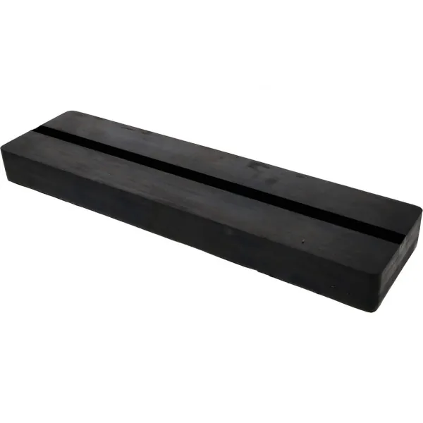 KS Tools Gumená podložka 09 s drážkou pre zdvižné plošiny, 373 x 100 x 35 mm 160.0484